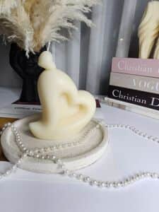 נר מעוצב Double Heart